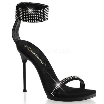 Black Nubuck High Heel Pumps
