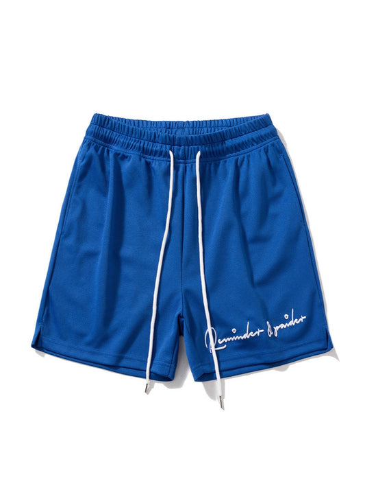 Summer Sports Shorts for Men, Retro Street Style Pants, Casual High Street Loose Trendy American Basketball Quarter-Length Thin Style