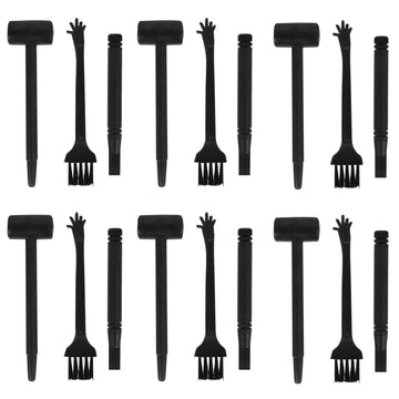 10 Sets Archaeological Excavation Kit Gemstone Digging Science Educational Kit Kids Digging Tools Hammer Chisel Brush Creative