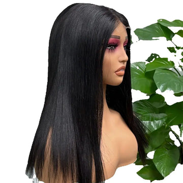 Vietnamese Hair  13x4 2x6 HD Lace Bob Wigs Bone Straight Virgin Human Hair Wig for Women
