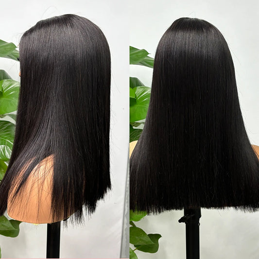 Vietnamese Hair  13x4 2x6 HD Lace Bob Wigs Bone Straight Virgin Human Hair Wig for Women